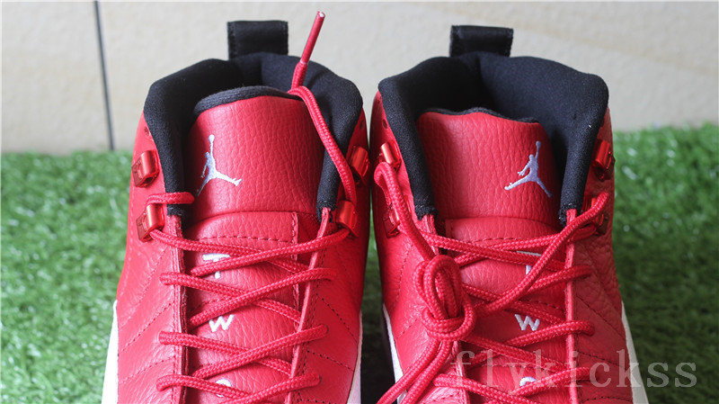 Authentic Air Jordan 12 Gym Red